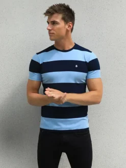 Alassio Stripe T-Shirt*Blakely Clothing Clearance