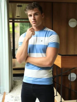 Alassio Stripe T-Shirt*Blakely Clothing Online
