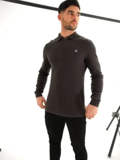 Aspen Long Sleeve Polo*Blakely Clothing Clearance