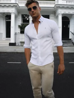Aylsham Fitted Stretch Shirt*Blakely Clothing Cheap
