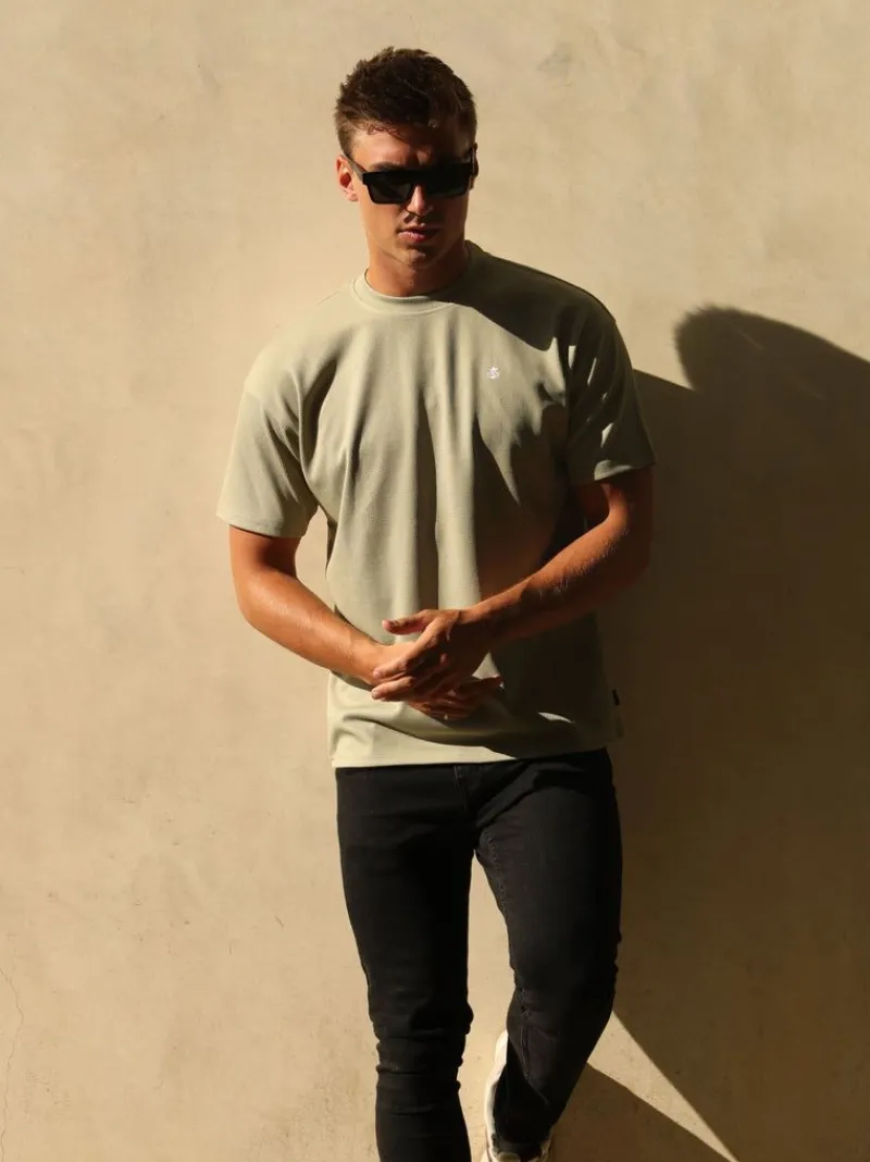 Ceuta Textured Relaxed T-Shirt*Blakely Clothing Discount