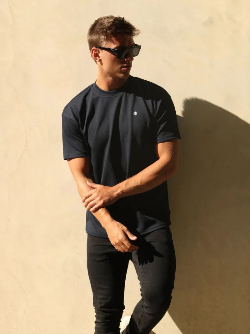 Ceuta Textured Relaxed T-Shirt*Blakely Clothing Cheap