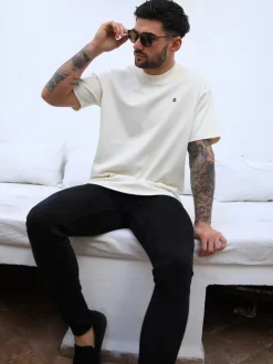 Ceuta Textured Relaxed T-Shirt*Blakely Clothing Hot