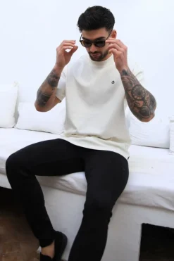 Ceuta Textured Relaxed T-Shirt*Blakely Clothing Hot