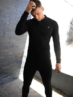 Harrow Long-Sleeve Polo*Blakely Clothing Cheap