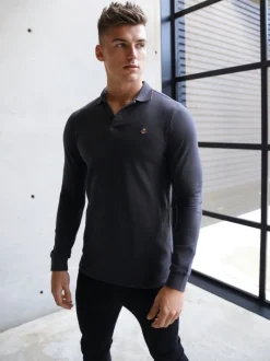 Harrow Long-Sleeve Polo*Blakely Clothing Sale