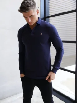 Harrow Long-Sleeve Polo*Blakely Clothing New