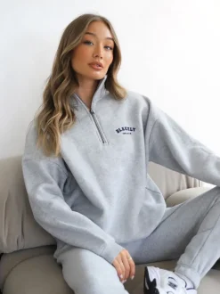 Heritage 1/4 Zip Jumper*Blakely Clothing Fashion