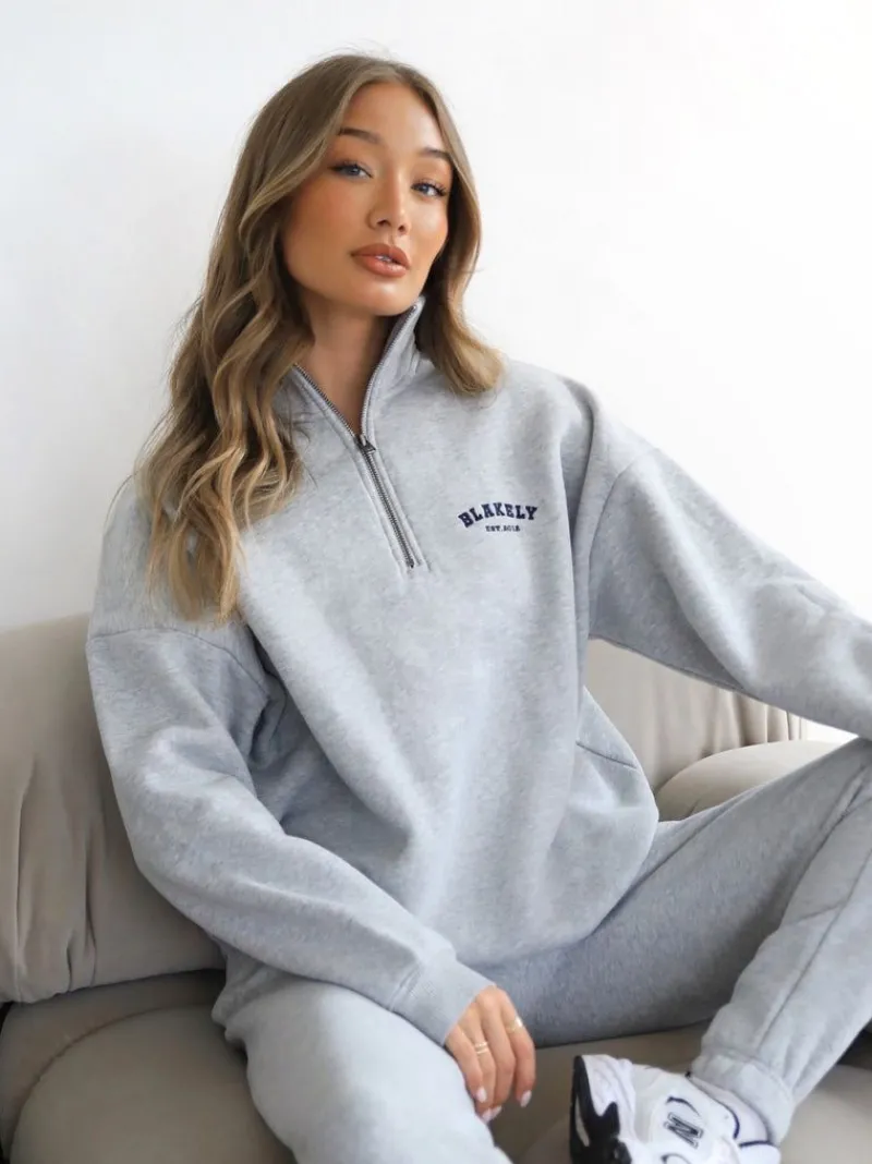 Heritage 1/4 Zip Jumper*Blakely Clothing Fashion