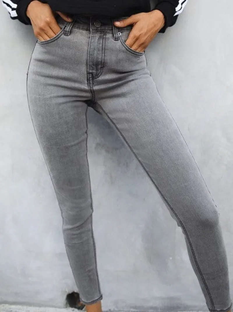 High Waisted Skinny Jeans*Blakely Clothing Flash Sale
