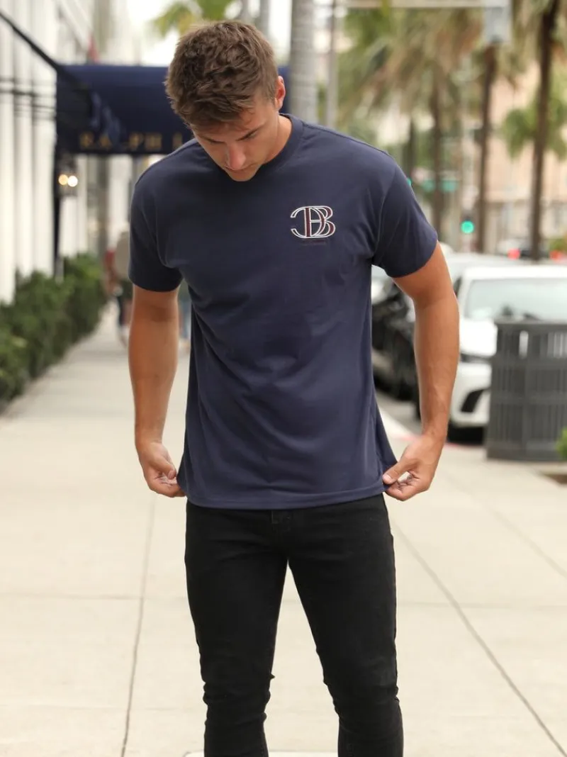 Initial Relaxed T-Shirt*Blakely Clothing Clearance