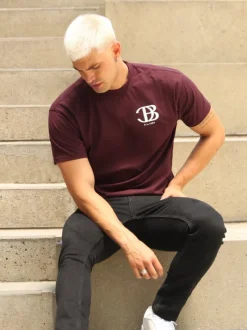 Initial Relaxed T-Shirt*Blakely Clothing Outlet