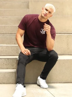 Initial Relaxed T-Shirt*Blakely Clothing Outlet