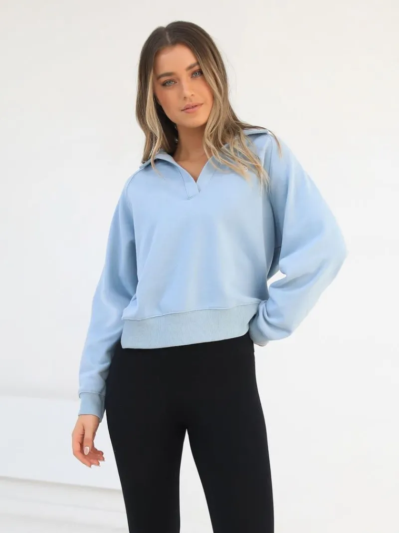 Initial V-Neck Jumper*Blakely Clothing Hot
