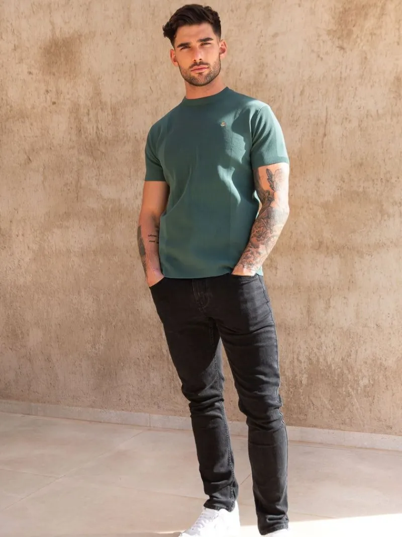Layton Textured T-Shirt*Blakely Clothing Clearance