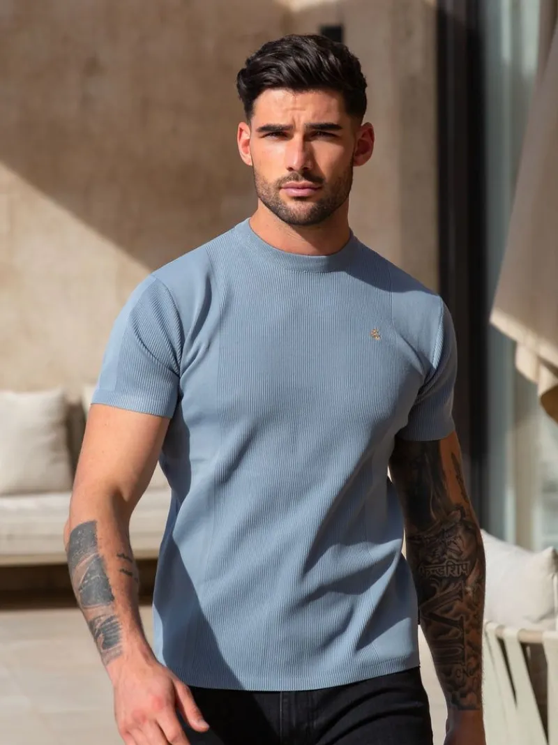 Layton Textured T-Shirt*Blakely Clothing Hot