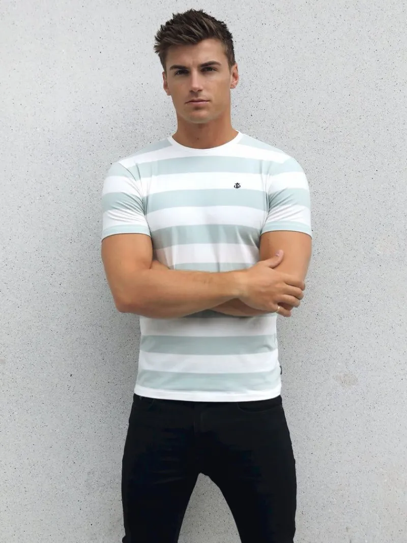 Loano Stripe T-Shirt*Blakely Clothing Cheap
