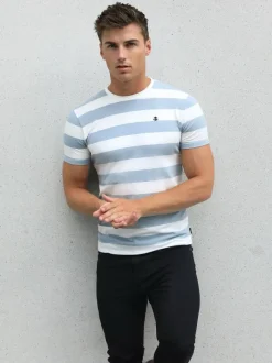 Loano Stripe T-Shirt*Blakely Clothing Clearance