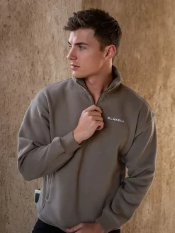 Marlow 1/4 Zip Jumper*Blakely Clothing Cheap