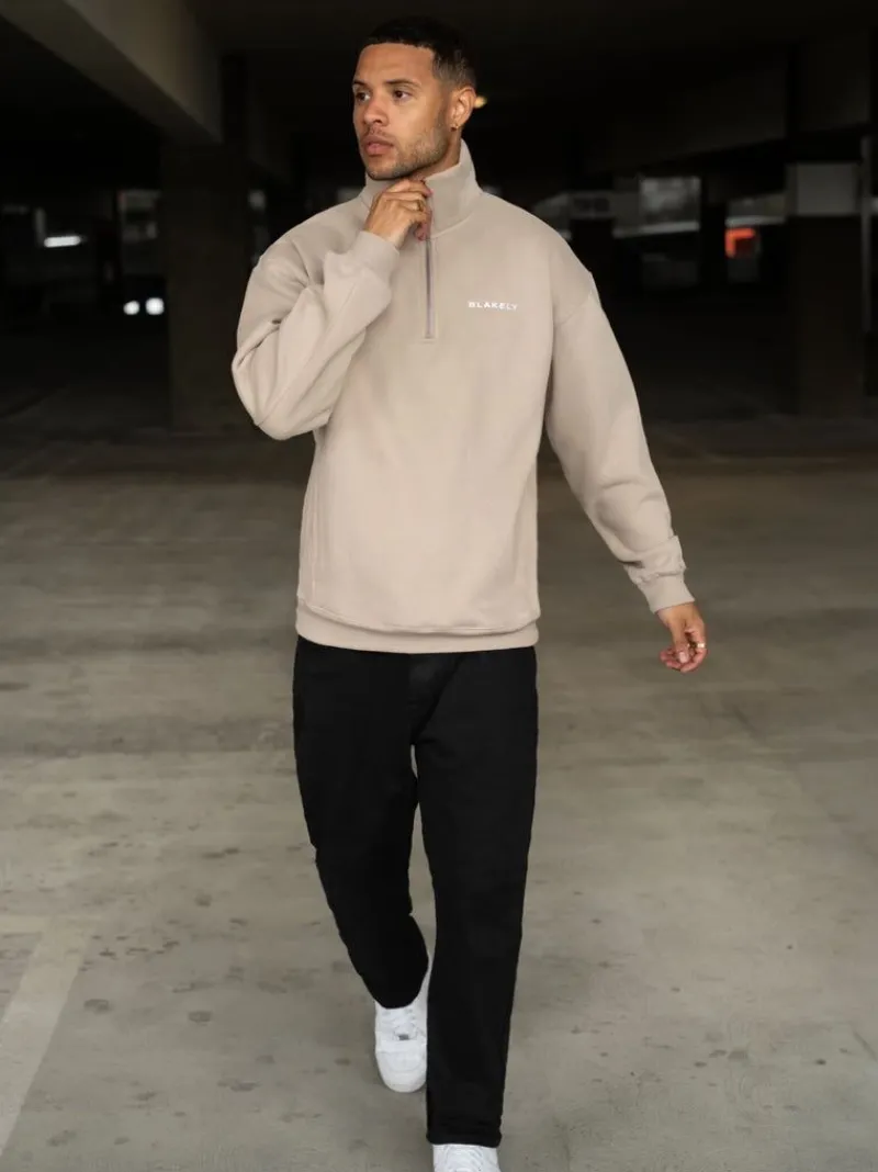 Marlow 1/4 Zip Jumper*Blakely Clothing Hot