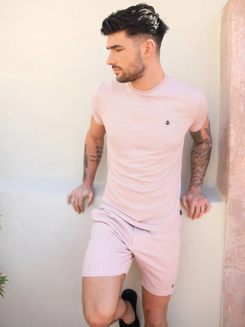 Midar Check T-Shirt*Blakely Clothing Cheap