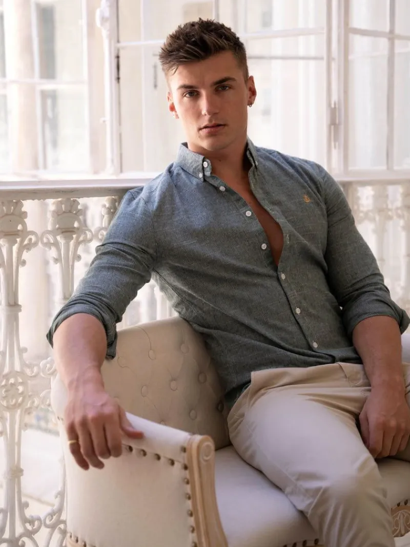 Odessa Pinstripe Shirt*Blakely Clothing Discount