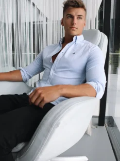 Oxford Fitted Stretch Shirt*Blakely Clothing Cheap