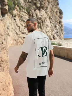 Riviera Initial Relaxed T-Shirt*Blakely Clothing Outlet