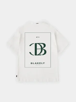 Riviera Initial Relaxed T-Shirt*Blakely Clothing Outlet