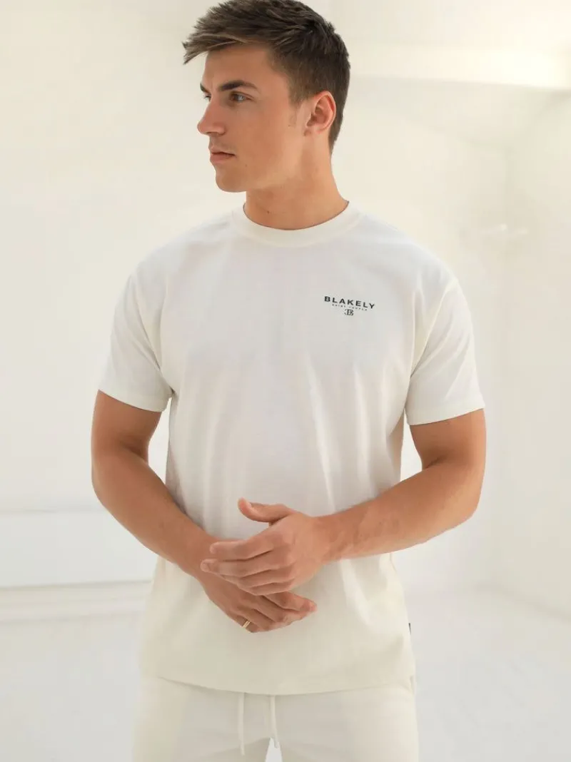 Riviera Initial Relaxed T-Shirt*Blakely Clothing Outlet