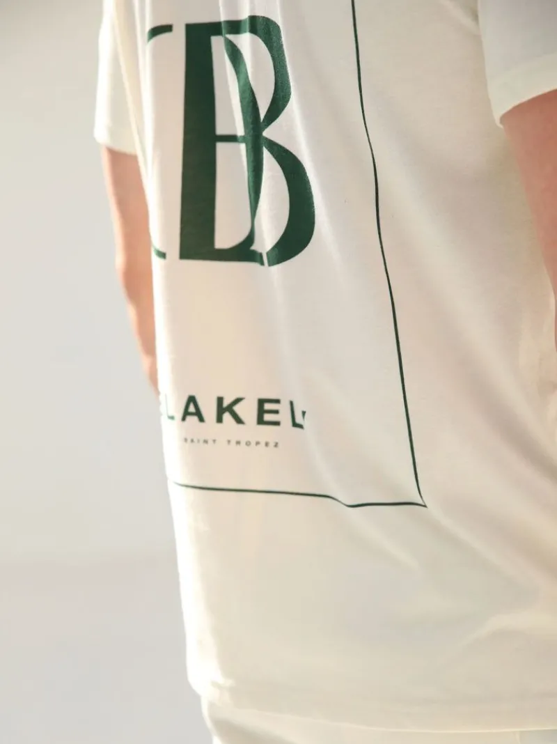 Riviera Initial Relaxed T-Shirt*Blakely Clothing Outlet