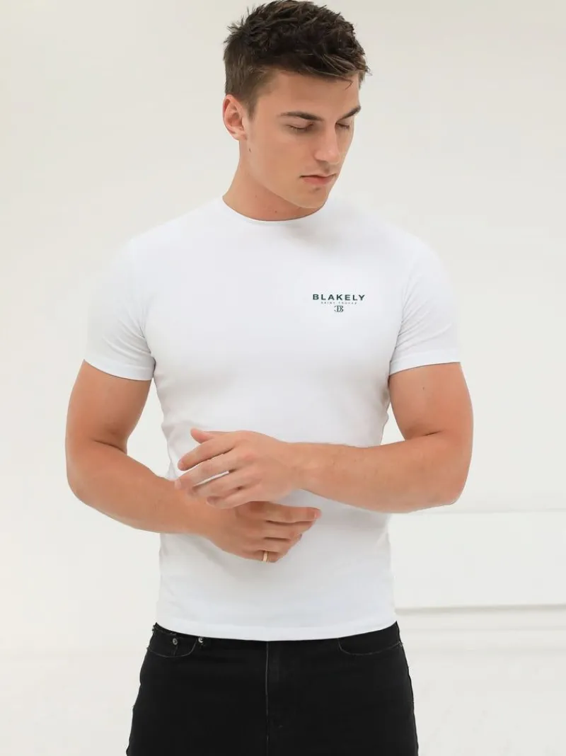 Riviera Initial T-Shirt*Blakely Clothing Discount