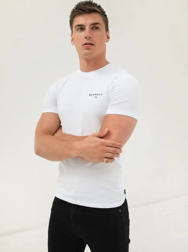 Riviera Initial T-Shirt*Blakely Clothing Discount