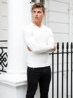 Salisbury Ribbed Polo*Blakely Clothing Best Sale