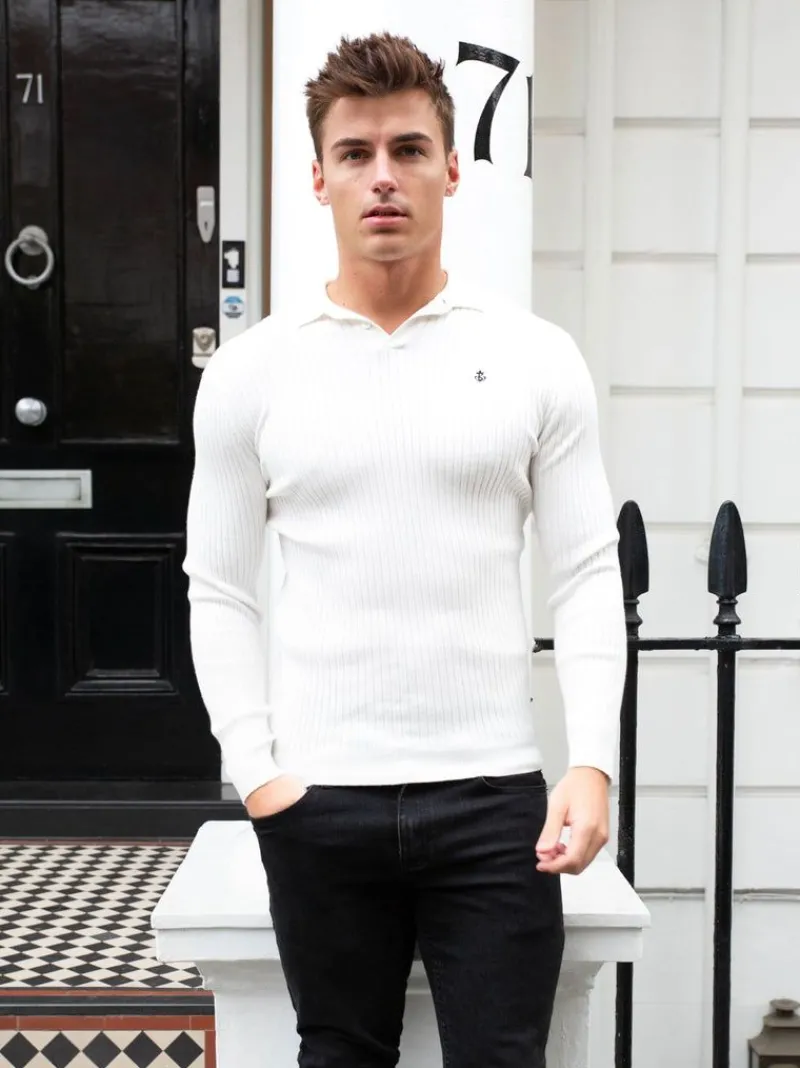Salisbury Ribbed Polo*Blakely Clothing Best Sale