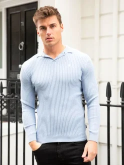 Salisbury Ribbed Polo*Blakely Clothing New
