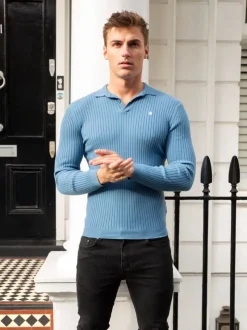 Salisbury Ribbed Polo*Blakely Clothing Shop