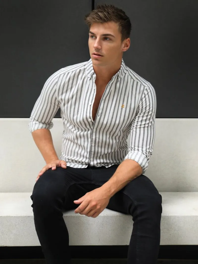 Savona Stripe Shirt*Blakely Clothing New