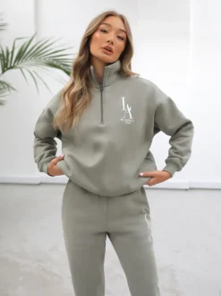 Studio 1/4 Zip Jumper*Blakely Clothing Clearance