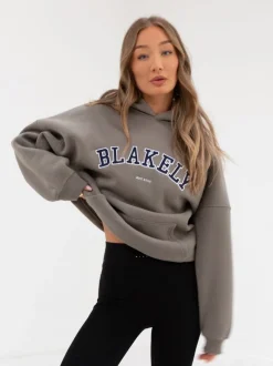 Varsity Oversized Hoodie*Blakely Clothing Hot