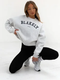 Varsity Oversized Jumper*Blakely Clothing Hot