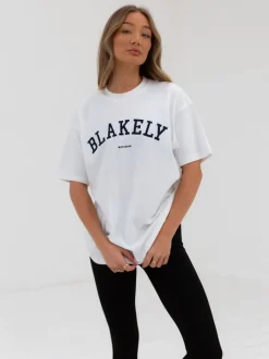 Varsity Oversized T-Shirt*Blakely Clothing New