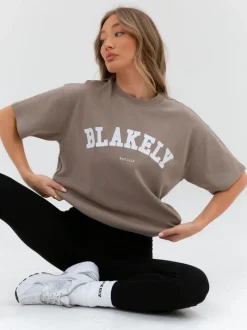 Varsity Oversized T-Shirt*Blakely Clothing Hot