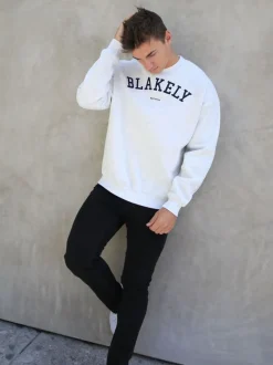 Varsity Relaxed Jumper*Blakely Clothing Sale