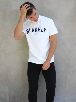 Varsity Relaxed T-Shirt*Blakely Clothing Fashion