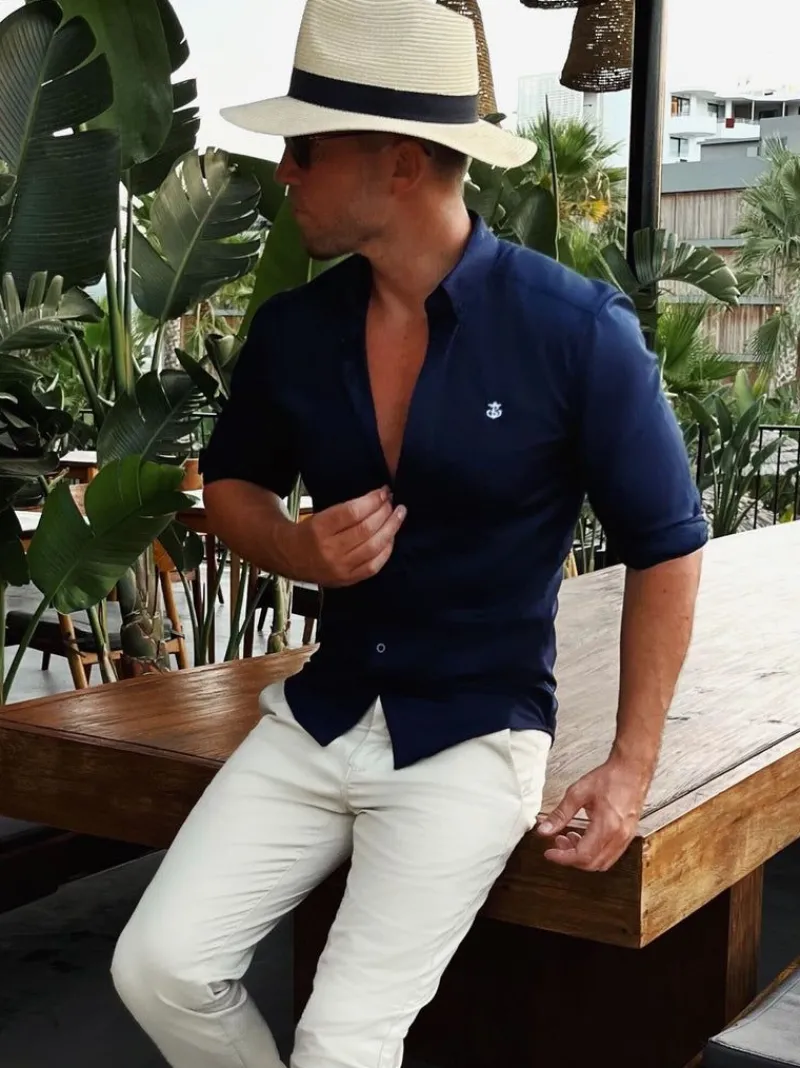 Worcester Fitted Stretch Shirt*Blakely Clothing Sale